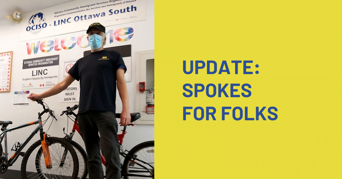 SPOKES FOR FOLKS PROVIDING BIKES FOR PEOPLE IN NEED Causeway